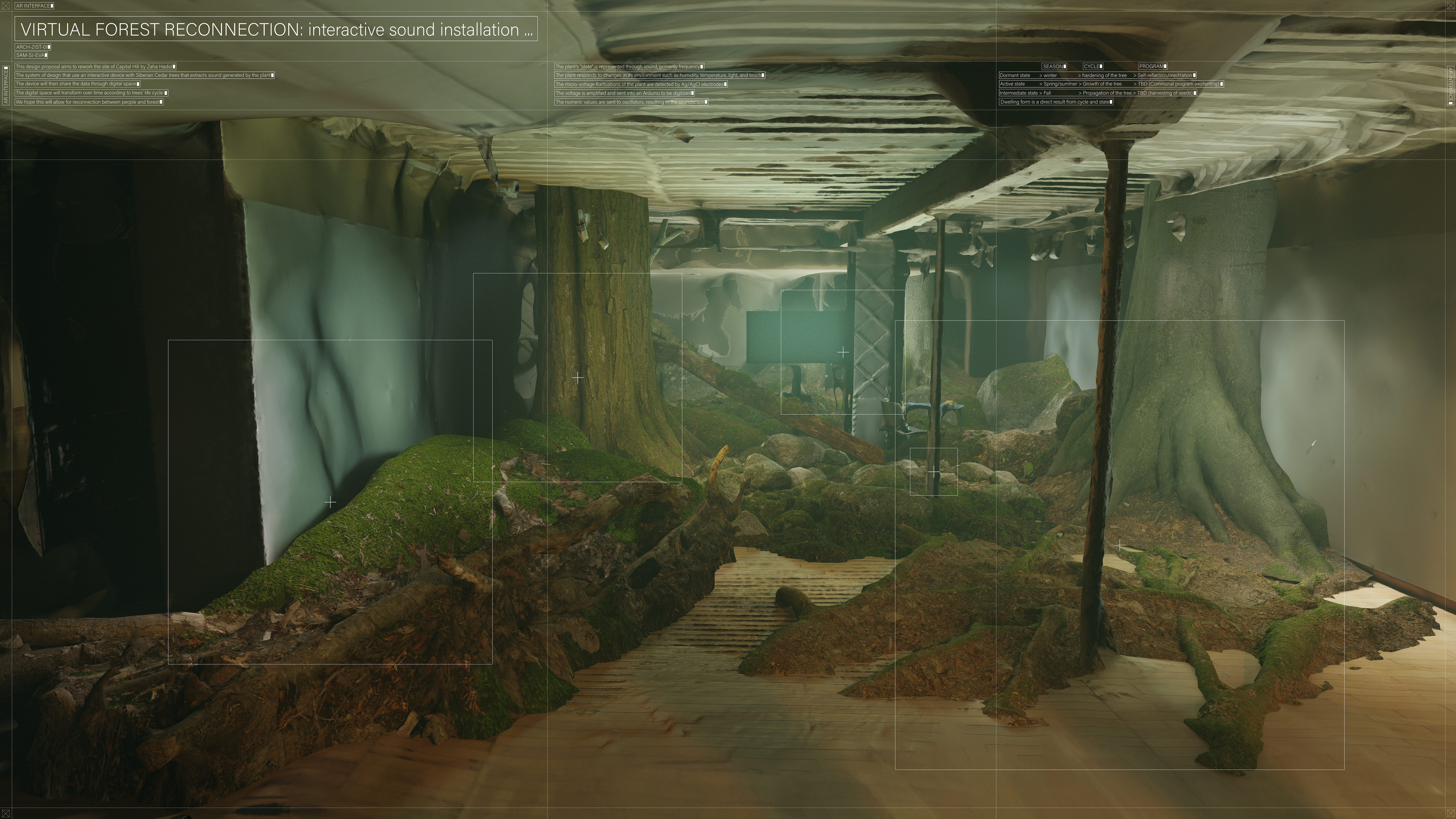 Virtual Forest Reconnection Device Interface 1.3